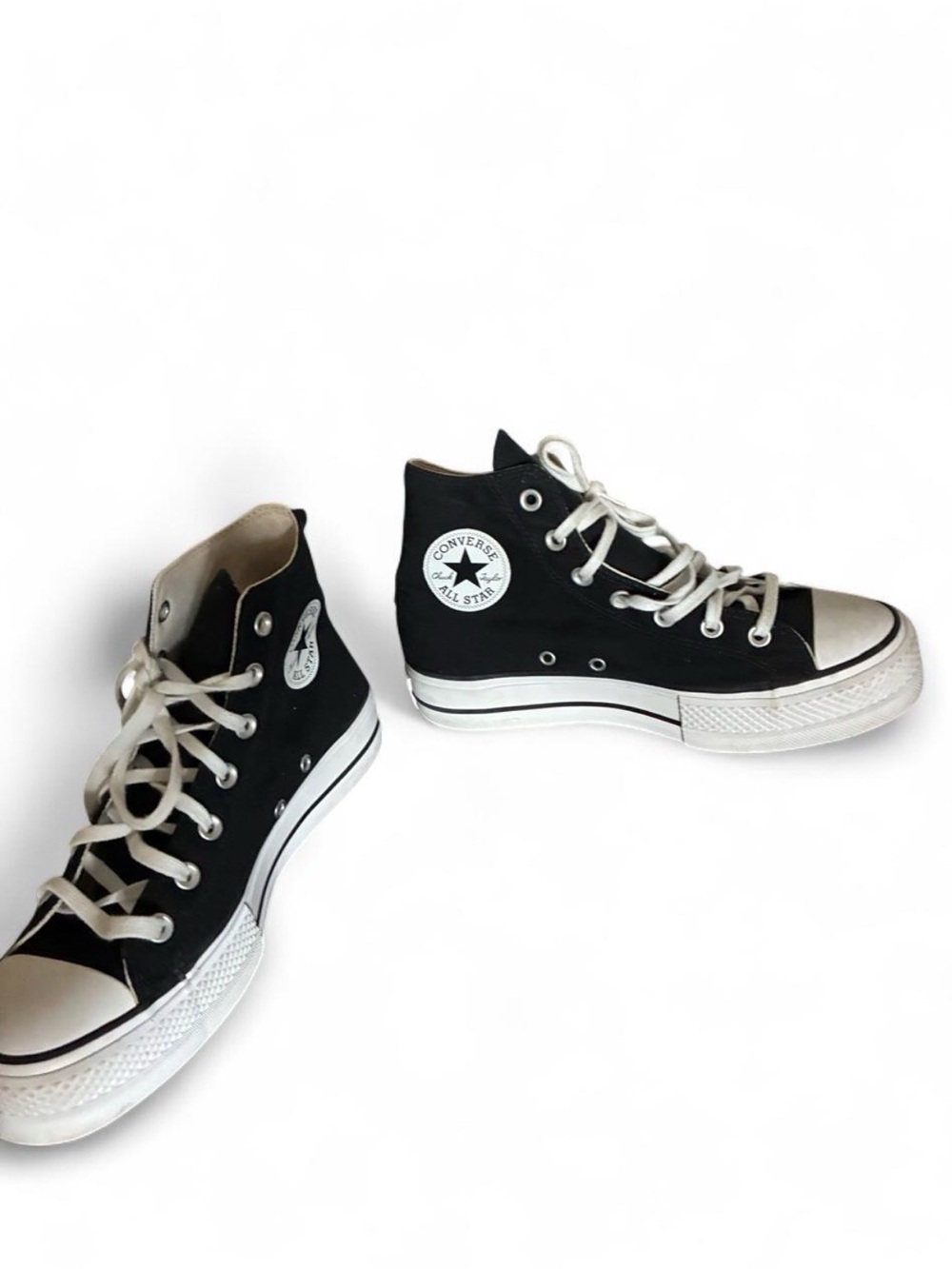 Platform Black Converse